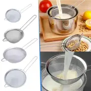 Mesh Strainer Sieve Fine Mesh Stainless Steel Strainers Kitchen Strainer 4 Sizes