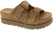 [UGG] Women's Goldenstar Hi Slide Sandal, Chestnut, 6.5