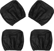 4 Pcs Car Headrest Covers, Dustproof Washable Car Head Rest Protector Cover with Elasticated Hems,Universal Headrest Covers for Cars,Car Head Rest Covers Dustproof Washable Head Rest Protector Cover