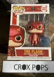 The Flash Metallic FE 1333 Funko Pop Vinyl New in Mint Box + Protector