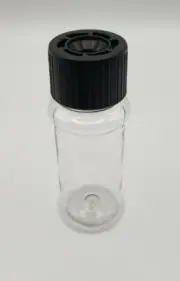 Sample Spice Grinder Mill - Plastic Spice Bottle With Plastic Grinder Lid --One