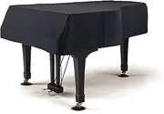Alps Grand Piano Cover, Flame Retardant, Light Blocking, G-KR / Kawaii GX-3, Made in Japan, Black