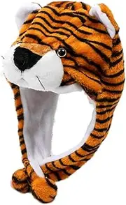 [VALICLUD] Adorable Elastic Tiger Hat for Cute Animal Headwear Decorative Supply present for Holidays Parties