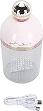XIASABA Electric Facial Cleanser Foam Cup Rechargeable Portable Bubble Maker Face Wash Foam Bottle for Body Wash Black With Large Capacity Rich Foam Motion Sensor LED (Pink)