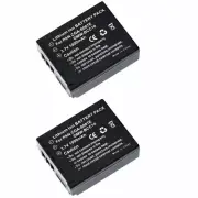 2X Battery for Panasonic Lumix DMC-TZ50S Lumix DMC-TZ3S Lumix DMC-TZ1-A DMC-T