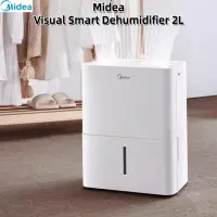 在飛比找蝦皮購物優惠-Midea 可視 智能 除溼機 2L 淨化 家用 抽溼器 乾