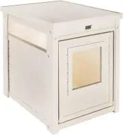 New Age Pet ECOFLEX Litter Loo Litter Box Cover and End Table
