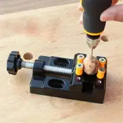 Fast Eight-Hole Table Vise Mini Clamping Bed for Bodhi Walnut Carving Fixed Jig Woodworking Small Table Vise Portable
