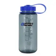 Nalgene Sustain 16 oz. Tritan Wide Mouth Water Bottle - Gray/Blue