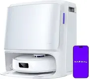 [NARWAL] Freo Z10 Robot Vacuum and Mop Combo, Tangle Free Robot Mop, 15,000Pa Suction, Adapts to Hard-to-Reach Areas, Self-Emptying, Mop Washing & Drying, Obstacle Avoidance, for Pet Hair & Hard Floor