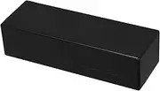 HOODANCOS Black Coin Collection Box Slots Plastic Organizer for All Coins Stylish Display Case for Collectors Leakproof Locking System Versatile Storage