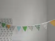Bunting fabric Nursery Decorations