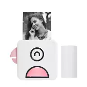 Mini Portable Inkless Printer 203DPI Bluetooth Photo Printer for Journals