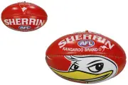 Sydney Swans AFL Steeden Sherrin Football Size 2!