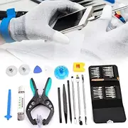 Mobile Phone Disassemble Tool Professional Screen Removal Kit for Repairing Electronics and Devices, 40 in 1 Pry Bar Set for Technicians and DIY Enthusiasts, Metal + Plastic