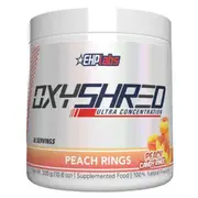 EHPlabs OxyShred Peach Candy Rings 270g