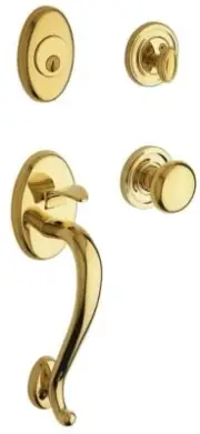 Baldwin 85315003ENTR Estate Logan Tubular Handleset