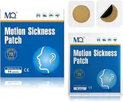 MQ 14ct Motion Sickness Patch for Car and Boat Rides, Cruise and Airplane Trips - Relieves Nausea, Dizziness & Vomiting from Seasickness, Fast Acting and No Side Effects
