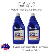 Sugar Soap Concentrate Selleys Grime Grease Wall Ceiling Cleaner Bulk Value