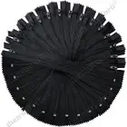 20PCS Nylon Zippers Sewing Tool Edge Puller Zip Tailor Zipper Mixed Color DIY