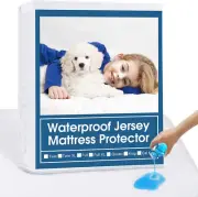 Twin Extra Long (XL) Waterproof Mattress Protector Terry, Premium Fitted Sheet