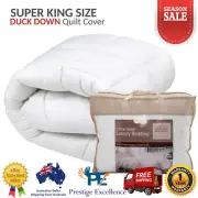 Super King Down Duvet Quilt Cover Duck Feather Doona All Season Blanket Size NEW