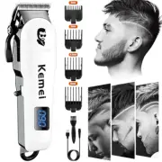 Kemei232 Professional 0 Gapped Hair Clipper Trimmer Shaver Beard Cutting Machine