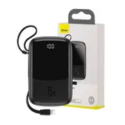 Baseus Q pow Digital Display 3A Power Bank 10000mAh (With IP Cable)