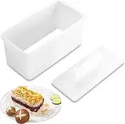 Non Stick Musubi Maker Press, BPA Free Sushi Making Kit Onigiri Mold, Non-Toxic Luncheon Meat Press Hawaiian Spams Musubi Maker Mold (White)
