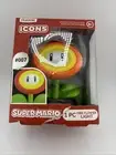 Nintendo Super Mario Paladone Icons Fire Flower Light Lamp #007 Box Torn