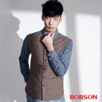 在飛比找PChome24h購物優惠-【BOBSON】男款格子配牛仔襯衫(35006-76)