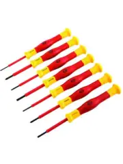 CK Tools VDE Precision Screwdriver Set, 7 Piece (T4897)