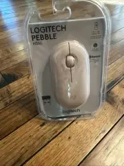 Logitech Pebble Wireless Mouse with Bluetooth for Laptop/Notebook/iPad - Rose