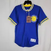 NBA Mitchell & Ness Mems Size Small GS Warriors Seasoned 2 Pro Mesh Jersey