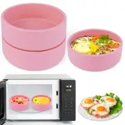 Silicone Egg Cooker, 3 Pcs Poacher, Reusable Nonstick Maker, Mold for Breakfa...