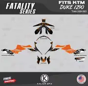 Graphics Kit for KTM Duke 1290 (2020-2023) Fatality - ORANGE