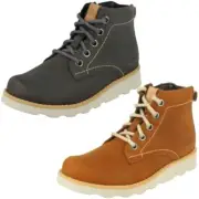 Clarks Boys Casual Boots Dexy Top
