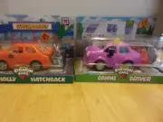 CHEVRON CARS FRANKIE 4-WHEELER and DANNI STUDENT DRIVER CARS BRAND NEW IN BOXES