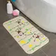 Vanibaby - 浴室防滑墊/浴盆止滑墊/立體圖案超強吸力-香蕉小猴