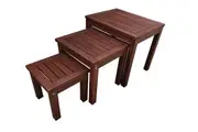 Outdoor Table Nest Tables Set of 3