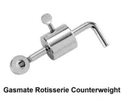 Gasmate Rotisserie Counterweight BA1007- Chrome Plated Steel