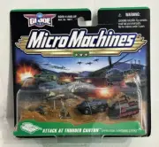 Micro Machines Military Attack at Thunder Canyon Galoob 1999