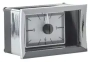 Dakota Digital 57 Chevy Silver Clock w/Red Display For VHX Gauge Kit VLC-57C-S-R (for: Chevrolet)