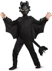 How To Train Your Dragon Boys Classic Toothless Costume