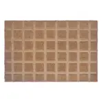 [Florabelle Living] Tiles Coir Doormat with Vinyl Backing Large 60x90