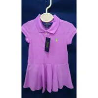 在飛比找蝦皮購物優惠-[全新正品] Polo淺紫色女童短袖洋裝-3T