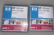 2 NEW Sealed HP LTO-1 LTO1 Ultrium 200GB Tape Data Cartridge C7971A 20MB 40MB
