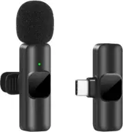 Portable Wireless Microphone Usbc Conversion. Compatible With iPhone And Samsung