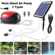 Solar Air Pump Aquarium Oxygen Water Aerator for Indoor Outdoor Fish Tank Pond