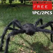 Giant Spider Decoration Realistic Furry Spider For Indoor Outdoor 12" 49" 59"